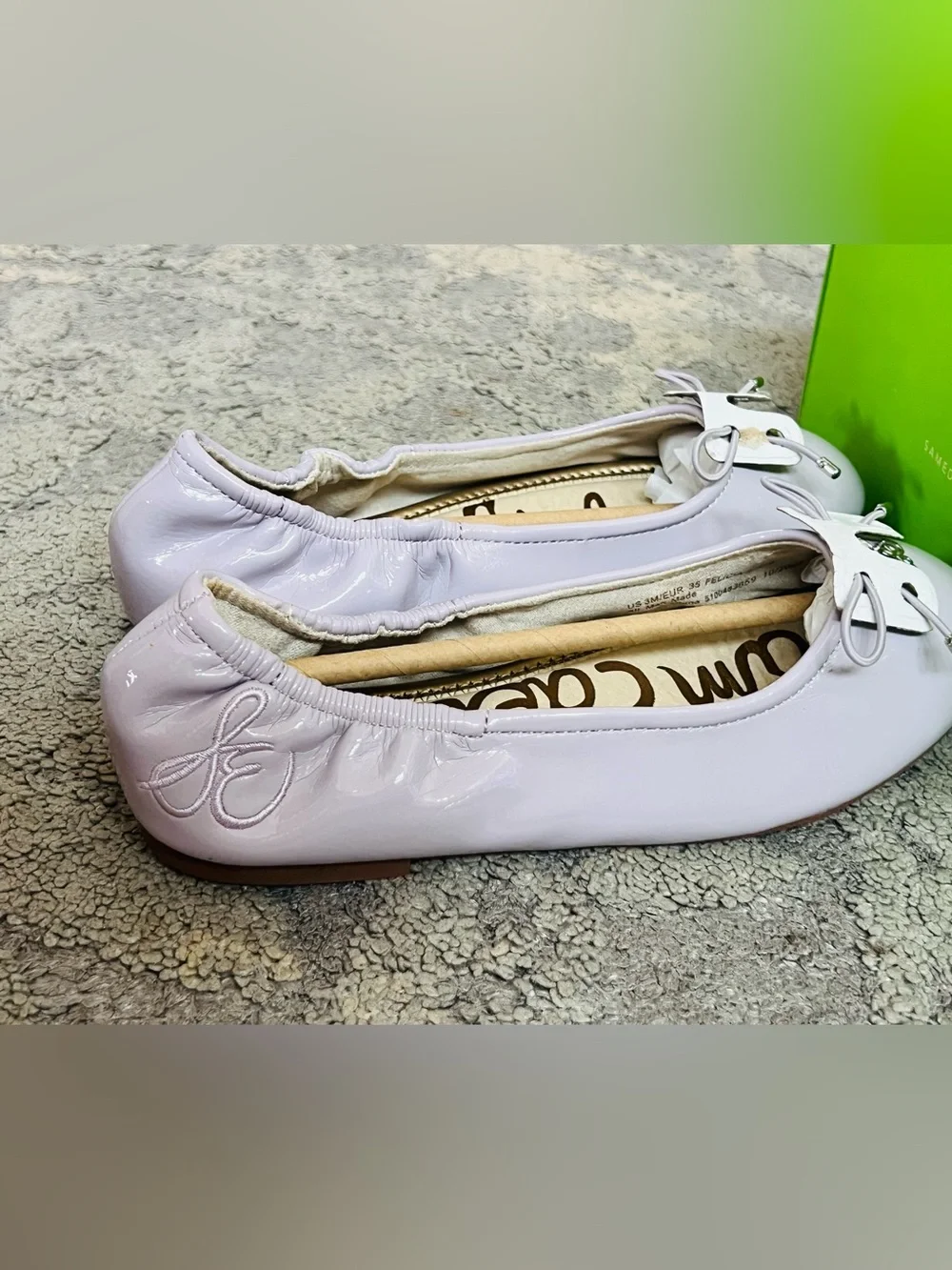 NIB❤️Sam Edelman Girls Ballet Flat shoes sz3